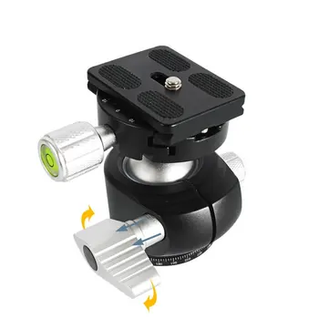 T1 Tripod Head Panoramic Head Shooting Ballhead Low Profile Compact Ball Head Monopod Heads Video Mount For DSLR Camera Tripod
T1 Tripod Head Panoramic Head Shooting Ballhead Low Profile Compact Ball Head Monopod Heads Video Mount For DSLR Camera Tripod