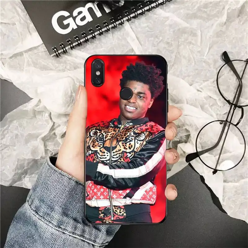 FHNBLJ Kodak Black Rapper Shell Phone Case for Xiaomi Redmi 5 5Plus 6 6A 4X 7 7A 8 8A 9 Note 5 5A 6 7 8 8Pro 8T 9