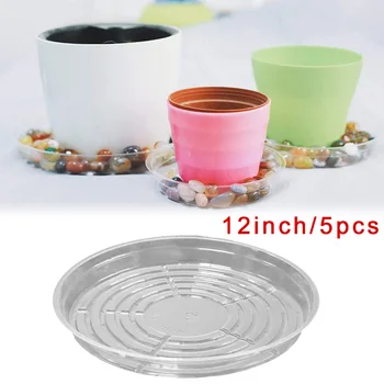 5PCS 12Inch Garden Transparent Plant Saucer Round Flower Pot Tray PET Plastic For Gardening And Home Decoration
5PCS 12Inch Garden Transparent Plant Saucer Round Flower Pot Tray PET Plastic For Gardening And Home Decoration