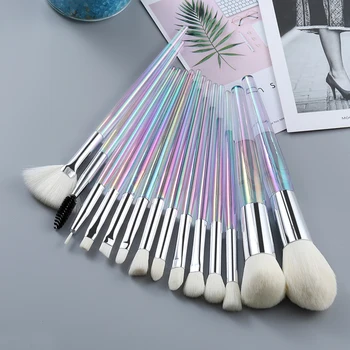 FLD 5/14pcs Bling Makeup Brushes Set Powder Foundation Eyeshadow Eyebrow Eyelash Highlighter Cosmetic Make Up Brush Professional
FLD 5/14pcs Bling Makeup Brushes Set Powder Foundation Eyeshadow Eyebrow Eyelash Highlighter Cosmetic Make Up Brush Professional