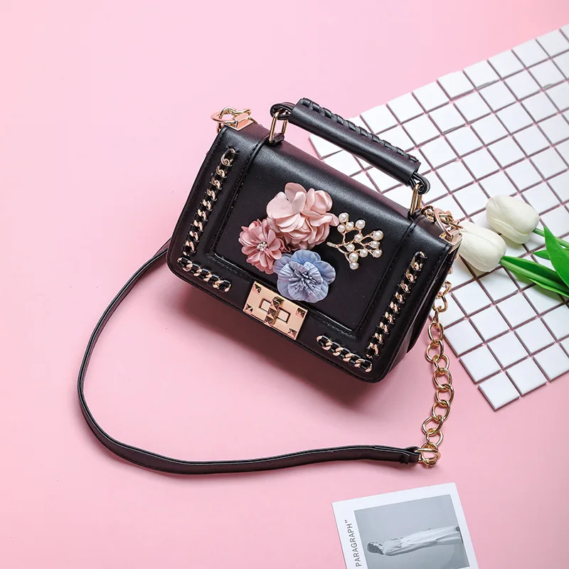 2019 new fashion sweet lady flower small square bag with one shoulder oblique span
2019 new fashion sweet lady flower small square bag with one shoulder oblique span
