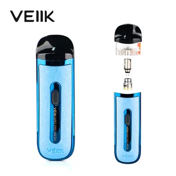 Veiik Airo Pro Mesh Pod System Kit with 1200mAh Built-in Battery 20W Max Output & 0.6ohm mesh coil E-Cigarette Vaporizer Pod Kit
Veiik Airo Pro Mesh Pod System Kit with 1200mAh Built-in Battery 20W Max Output & 0.6ohm mesh coil E-Cigarette Vaporizer Pod Kit