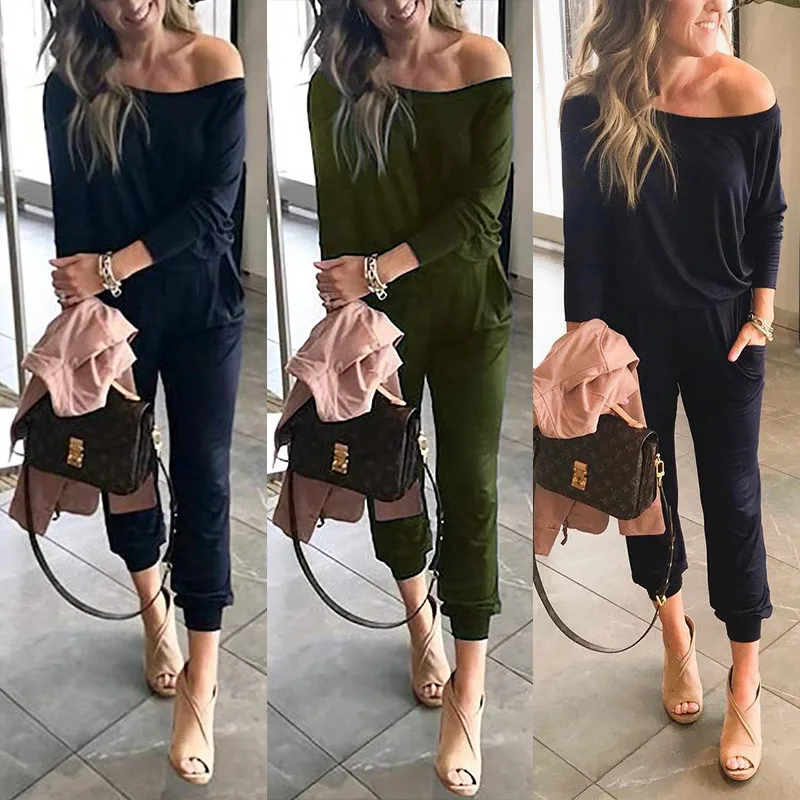 One Off Shoulder Pockets Sexy Jumpsuit Women Long Sleeve One Piece Outfit Streetwear Rompers Casual Solid Long Jumpsuit Overalls
One Off Shoulder Pockets Sexy Jumpsuit Women Long Sleeve One Piece Outfit Streetwear Rompers Casual Solid Long Jumpsuit Overalls