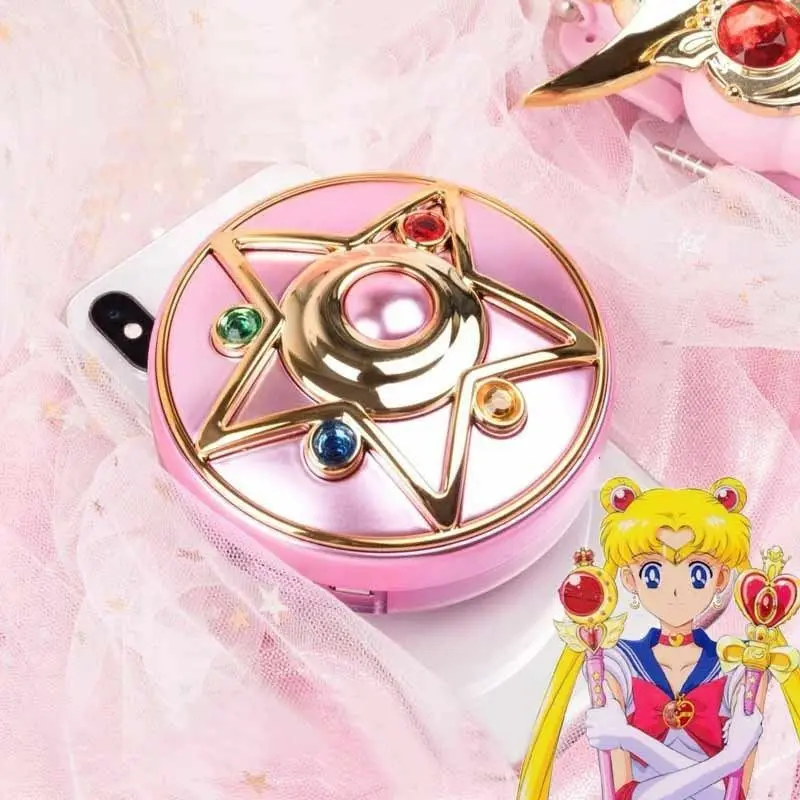 Anime Makeup Mirror Sailor Moon Crystal Star Compact Power Bank Charger with Mirror and Light Support Charge
Anime Makeup Mirror Sailor Moon Crystal Star Compact Power Bank Charger with Mirror and Light Support Charge
