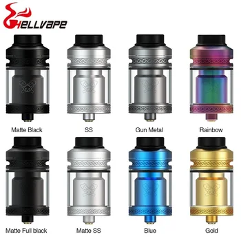 Vape Atomizer New Hellvape Dead Rabbit V2 RTA Capacity 5ml & Thread 510 thread & Come With 5ml Bulb Tube & Single or Dual Coil
Vape Atomizer New Hellvape Dead Rabbit V2 RTA Capacity 5ml & Thread 510 thread & Come With 5ml Bulb Tube & Single or Dual Coil