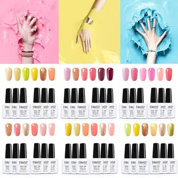 Elite99 6pcs/Lot Colorful Gel Polish Set Soak Off UV LED Lamp Hybrid Nail Kit Gel Varnish Polish Nail Art Manicure Set 10ML
Elite99 6pcs/Lot Colorful Gel Polish Set Soak Off UV LED Lamp Hybrid Nail Kit Gel Varnish Polish Nail Art Manicure Set 10ML