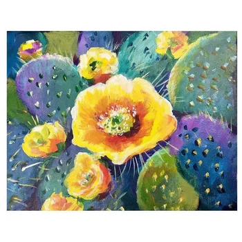 DIY Paint By Numbers, Canvas Painting Kit for Adults, Drawing Paintwork with Paintbrushes, Acrylic Pigment-Yellow Cactus
DIY Paint By Numbers, Canvas Painting Kit for Adults, Drawing Paintwork with Paintbrushes, Acrylic Pigment-Yellow Cactus
