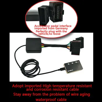 9 Drive 9-Mode Electronic Throttle Controller For BMW Cooper Hyundai Land Rover High Quality Material
9 Drive 9-Mode Electronic Throttle Controller For BMW Cooper Hyundai Land Rover High Quality Material