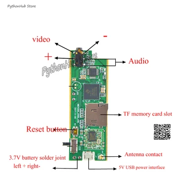 Wireless Remote Monitoring Module Analog Signal Camera AV to WIFI Video Image Transmission Transmitter
Wireless Remote Monitoring Module Analog Signal Camera AV to WIFI Video Image Transmission Transmitter