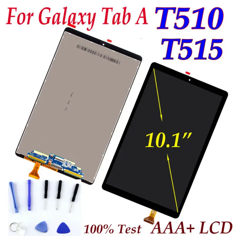 Suitable for Samsung Galaxy Tab A 10.1 2019 T510 touch screen LCD module SM-T510N. with installation tool
Suitable for Samsung Galaxy Tab A 10.1 2019 T510 touch screen LCD module SM-T510N. with installation tool