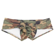 New Men's Breathable Camouflage Low Waist Underwear Boxers Shorts Underpants Small Boxer Jocky Boxershorts Men Micro Thongs 2021
New Men's Breathable Camouflage Low Waist Underwear Boxers Shorts Underpants Small Boxer Jocky Boxershorts Men Micro Thongs 2021