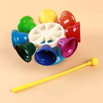 2020 Colorful Clear Sound Multi-purpose Octave Teaching Aids Percussion Instrument Hand Bell Toys For Children Handbells
2020 Colorful Clear Sound Multi-purpose Octave Teaching Aids Percussion Instrument Hand Bell Toys For Children Handbells