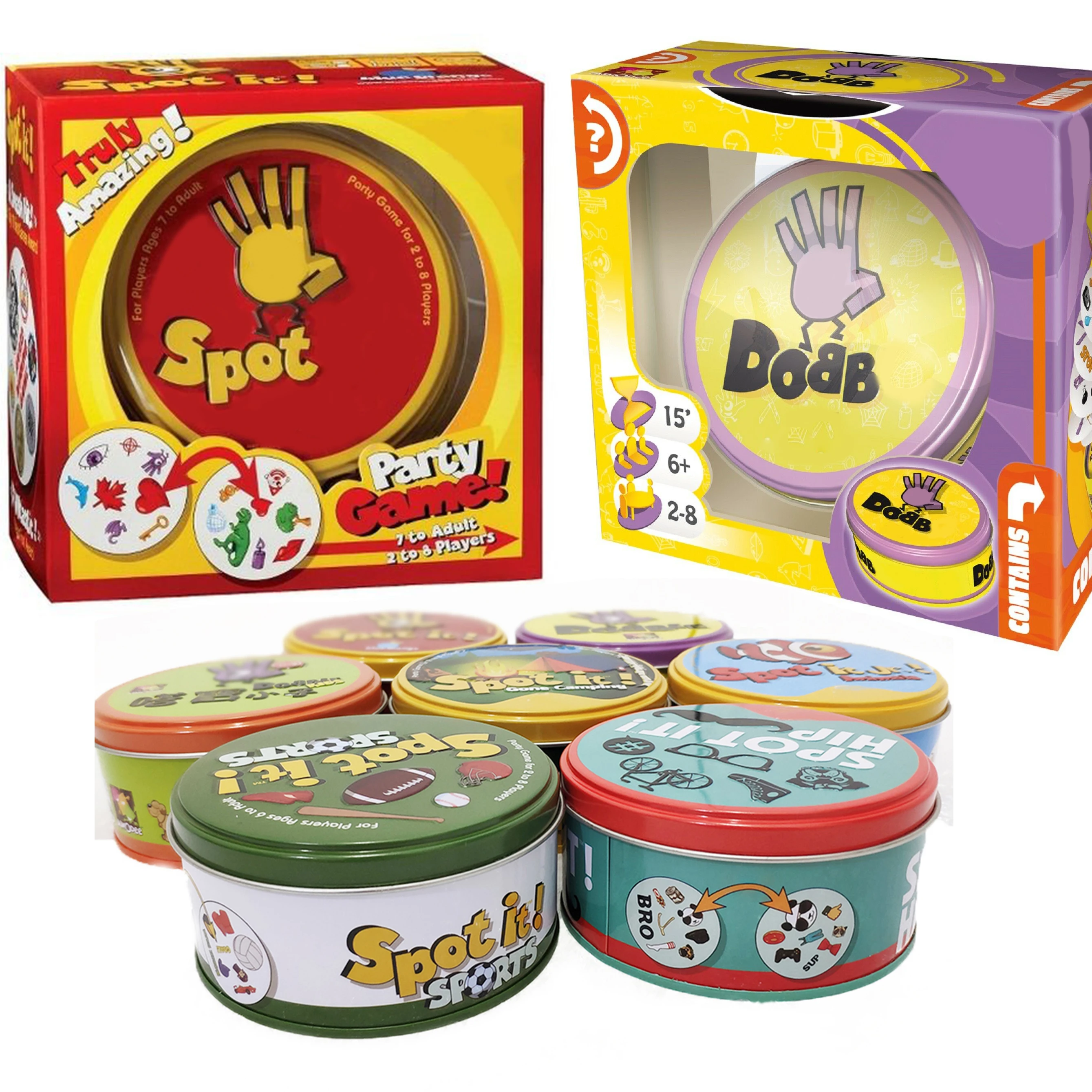 Spot Cards Metal Boxes It Hip 7 English Version Board Game High Quality Cards tin Original Edition Blue Orange Animals metal box
Spot Cards Metal Boxes It Hip 7 English Version Board Game High Quality Cards tin Original Edition Blue Orange Animals metal box