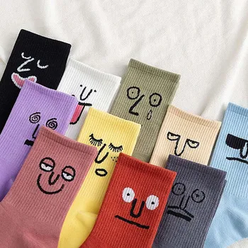 Socks Women Harajuku kawaii socks Unisex Surprise Mid Women Socks Colorful Funny girl Korea Funky Trend Women funny face socks
Socks Women Harajuku kawaii socks Unisex Surprise Mid Women Socks Colorful Funny girl Korea Funky Trend Women funny face socks