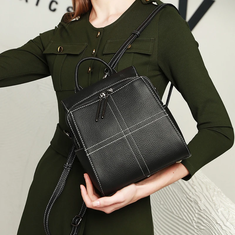 Luufan The new 2020 genuine leather bag for multipurposeis a niche cowhide backpack for women
Luufan The new 2020 genuine leather bag for multipurposeis a niche cowhide backpack for women