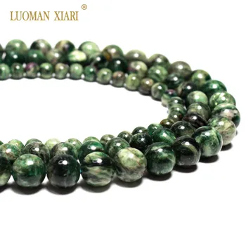 Wholesale 100% Natural AAA Green Mica Round Natural Stone Beads For Jewelry Making DIY Bracelet Necklace 6/8/10mm Strand 15''
Wholesale 100% Natural AAA Green Mica Round Natural Stone Beads For Jewelry Making DIY Bracelet Necklace 6/8/10mm Strand 15''