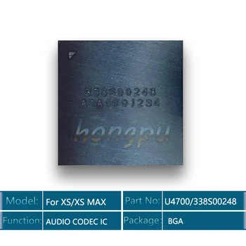 10pcs/lot 338S00248/U4700 for iPhone XS/XR/XS MAX Big Audio Codec IC chip Sound Controller Speaker Amplier IC chip
10pcs/lot 338S00248/U4700 for iPhone XS/XR/XS MAX Big Audio Codec IC chip Sound Controller Speaker Amplier IC chip
