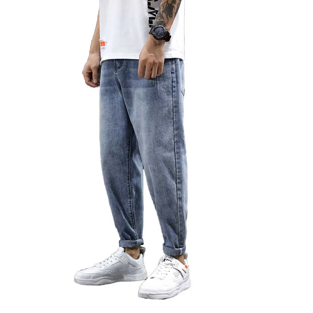 Trendy Loose Baggy Jeans Men Casual Denim Pants Straight Trousers Hiphop Harem Jeans Streetwear Men Clothing
Trendy Loose Baggy Jeans Men Casual Denim Pants Straight Trousers Hiphop Harem Jeans Streetwear Men Clothing