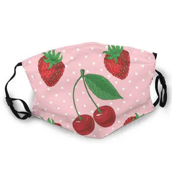 Cherry Strawberry Double-sided printed dustproof and windproof mask, can be cleaned and reused, suitable for outdoor sports
Cherry Strawberry Double-sided printed dustproof and windproof mask, can be cleaned and reused, suitable for outdoor sports