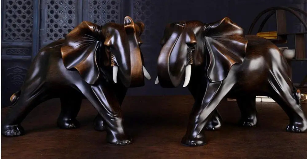 Zhaocai elephant puts out a pair of woodcarving handicraft household sitting room porch wine ark adornment moves new house gift
Zhaocai elephant puts out a pair of woodcarving handicraft household sitting room porch wine ark adornment moves new house gift