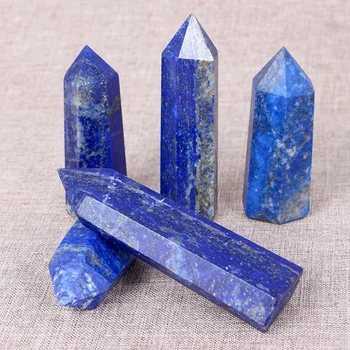 Natural lapis lazuli column seven star array ornaments Crystal single pointed column lapis lazuli original stone polished home
Natural lapis lazuli column seven star array ornaments Crystal single pointed column lapis lazuli original stone polished home