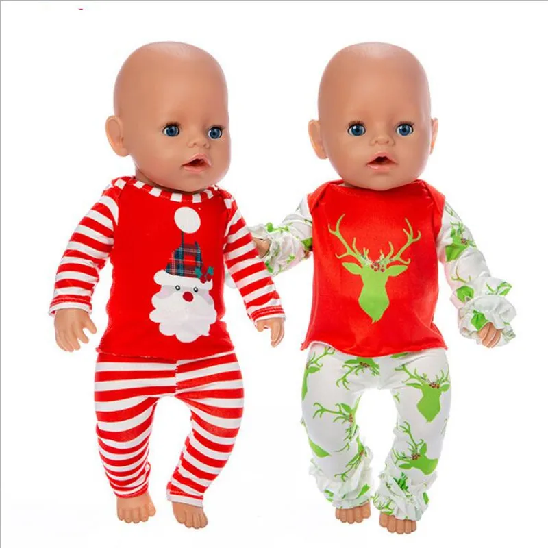 18 Inch Doll Clothes Accessories Born New Baby Doll Santa Claus Christmas Clothes Halloween Suits for Baby Birthday Gift 
18 Inch Doll Clothes Accessories Born New Baby Doll Santa Claus Christmas Clothes Halloween Suits for Baby Birthday Gift