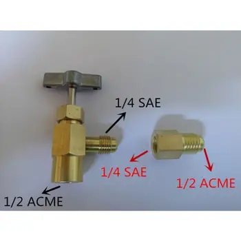 R134A Can Tap Valve Refrigerant Dispenser Tool with Tank Adapter for 1/4 and 1/2 G99F
R134A Can Tap Valve Refrigerant Dispenser Tool with Tank Adapter for 1/4 and 1/2 G99F