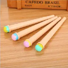 Ellen Brook 1 sztuk koreański śliczny długopis żelowy szkolne biuro Kawaii dostaw uchwyty prezent kreatywny lody artykuły papiernicze nowość(China)