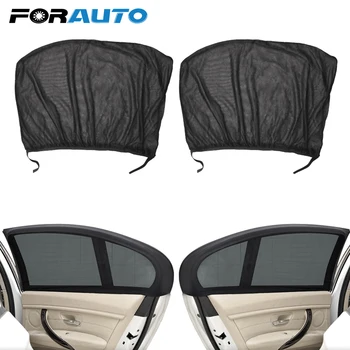 FORAUTO 2Pcs Car Window Cover Auto Side Rear Window Sun Shade Mesh Cover Sunshade Curtain UV Protection Shield Auto Accessories
FORAUTO 2Pcs Car Window Cover Auto Side Rear Window Sun Shade Mesh Cover Sunshade Curtain UV Protection Shield Auto Accessories