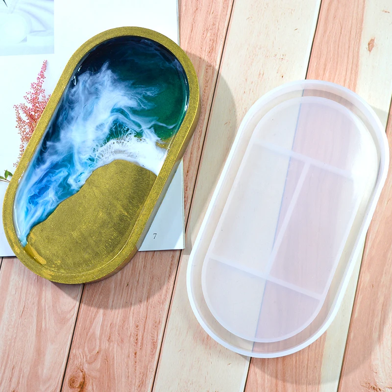 DM133 2 Style Rolling Plateau Tray Resin Mold Large Rectangle Resine Epoxy Moule Flexible Silicone For DIY Plate Making
DM133 2 Style Rolling Plateau Tray Resin Mold Large Rectangle Resine Epoxy Moule Flexible Silicone For DIY Plate Making