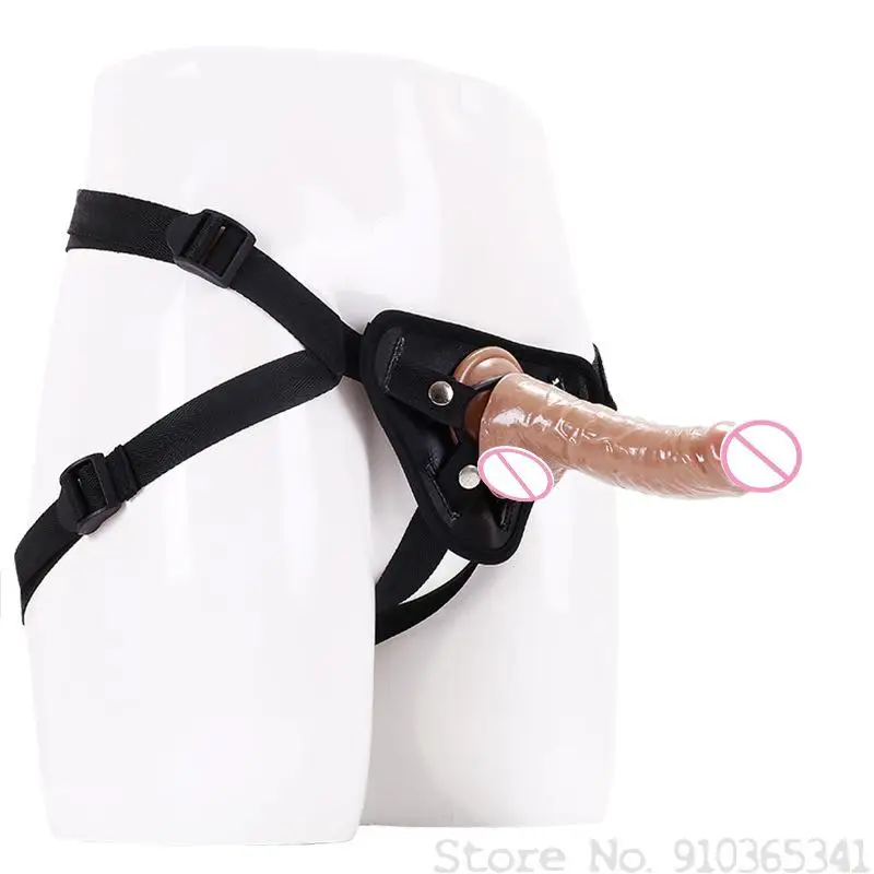 Страпон с вагинальной стимуляцией Orion Strap On Duo, телесный 5671590000 - Orion - Страпоны на трусиках и ремешках - Купить
