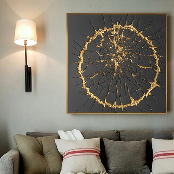 Fashion Square Burst Circle Canvas Painting Black And Gold Poster Print Luxurious Wall Art Pictures For Living Room Dining Room
Fashion Square Burst Circle Canvas Painting Black And Gold Poster Print Luxurious Wall Art Pictures For Living Room Dining Room