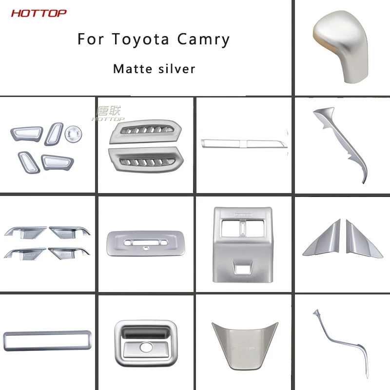 full set steering wheel handle cover for Toyota Camry 2018 2019 Interior sliver Cover Car SUV Styling Decoration B model
full set steering wheel handle cover for Toyota Camry 2018 2019 Interior sliver Cover Car SUV Styling Decoration B model