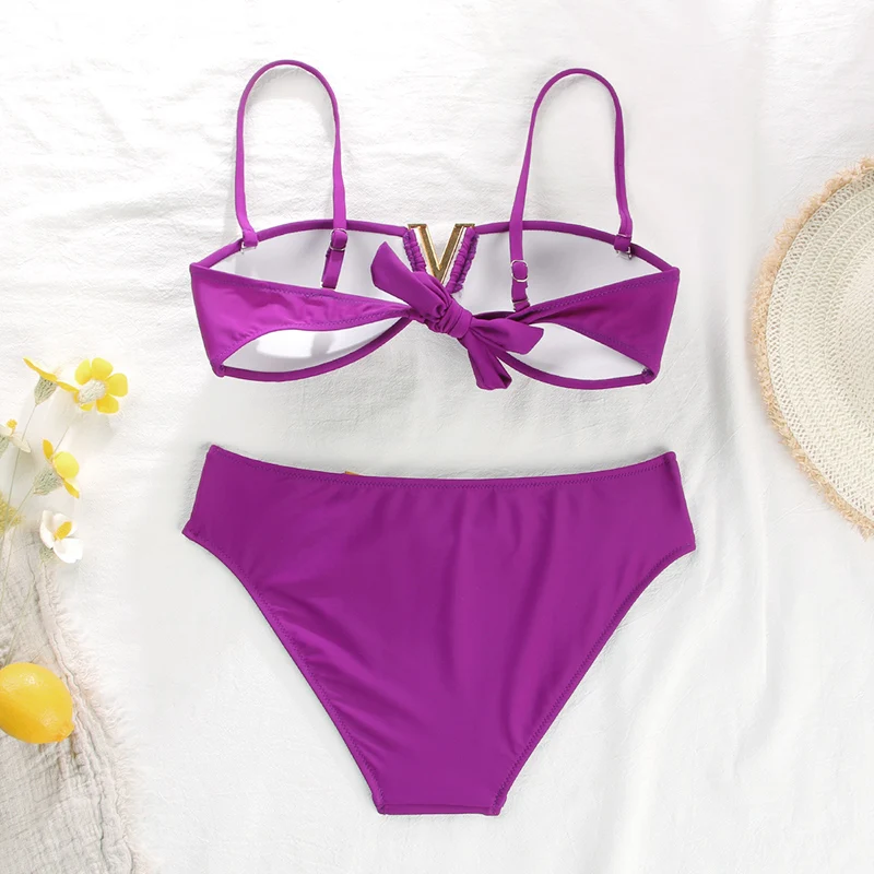 Sexy Bikini Push Up Solid Swimsuit Female Bikinis String Bathing Suit Women Swimwear Bandaeu V Neck Biquini Bikini Set Ha249077d496d45b1a66ca4e7f14c9b8cc - Sexy Bikini Push Up Solid Swimsuit Female Bikinis String Bathing Suit Women Swimwear Bandaeu V Neck Biquini Bikini Set