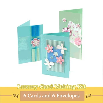 Eno Greeting creative complete scrapbooking diy card kit for beginner kids craft diy card making kit 6 cards and 6 envelopes
Eno Greeting creative complete scrapbooking diy card kit for beginner kids craft diy card making kit 6 cards and 6 envelopes