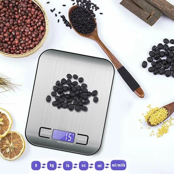 1 Pcs New Digital Kitchen Scale Food Diet Cooking Measure Tool Electronic Scales Electronic Bench Scales LCD Electronic Scales
1 Pcs New Digital Kitchen Scale Food Diet Cooking Measure Tool Electronic Scales Electronic Bench Scales LCD Electronic Scales