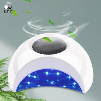 

NOQ 36W Nail Dryer Purifying Air 21 pcs Leds UV LED Nail Lamp Machine 2 Fans Drying Gel Polish 4 Timing Nail Art Manicure Tools