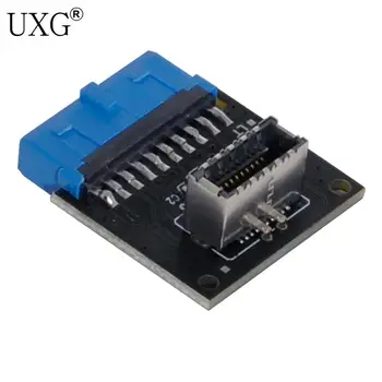 USB 3.1 Front Panel Socket Type-E to USB 3.0 20Pin Header Male Extension Adapter for Motherboard
USB 3.1 Front Panel Socket Type-E to USB 3.0 20Pin Header Male Extension Adapter for Motherboard