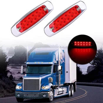 1 Pair 12 LED Universal Car Side Lights Marker Clearance Light Bulbs for Boats Truck Trailer Pickups
1 Pair 12 LED Universal Car Side Lights Marker Clearance Light Bulbs for Boats Truck Trailer Pickups