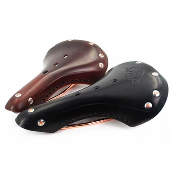 2020 Retro Bicycle saddle /retro leather saddle/Gyes Cooper rail Genuine Cow leather saddle GS-17ACU
2020 Retro Bicycle saddle /retro leather saddle/Gyes Cooper rail Genuine Cow leather saddle GS-17ACU
