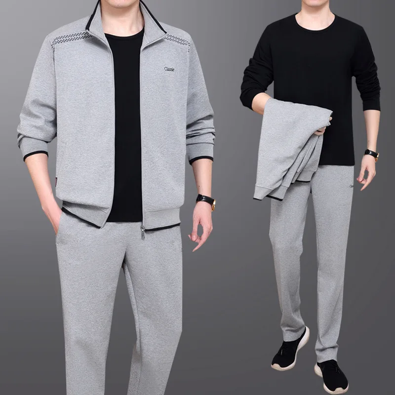 3pcs Autumn Men Sportswear Tracksuit Zip Up Jacket Sweatshirt+coat+pant Running Jogger Fitness Gym Casual Workout Set Sport Suit
3pcs Autumn Men Sportswear Tracksuit Zip Up Jacket Sweatshirt+coat+pant Running Jogger Fitness Gym Casual Workout Set Sport Suit