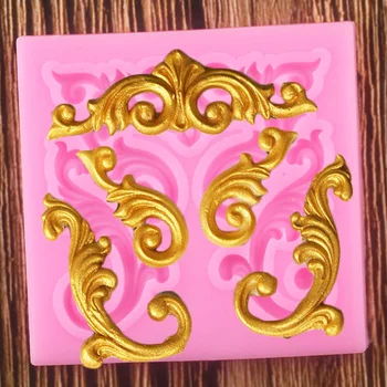 European Scroll Relief Silicone Molds Cake Border Fondant Cake Decorating Tools Chocolate Gumpaste Candy Polymer Clay Moulds
European Scroll Relief Silicone Molds Cake Border Fondant Cake Decorating Tools Chocolate Gumpaste Candy Polymer Clay Moulds