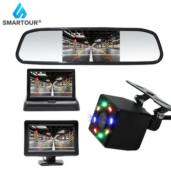 Smartour Car CCD Rear View Camera With 4.3 inch Color LCD Car Video Foldable Monitor Camera Auto Parking Assistance
Smartour Car CCD Rear View Camera With 4.3 inch Color LCD Car Video Foldable Monitor Camera Auto Parking Assistance