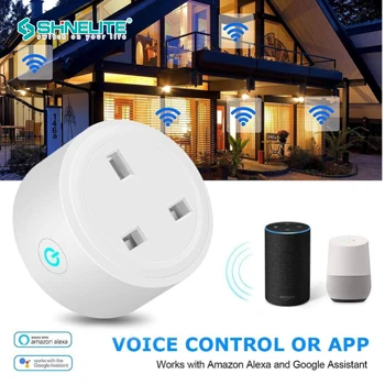 Mini UK 16A Wifi Plug with Adaptor Remote Voice Control Power Monitor Socket Outlet Timing Function work with Alexa Google Tuya
Mini UK 16A Wifi Plug with Adaptor Remote Voice Control Power Monitor Socket Outlet Timing Function work with Alexa Google Tuya