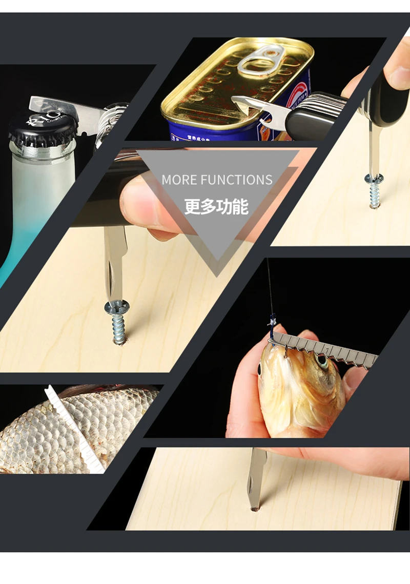 Generic Mini Swiss Fold Army EDC Gear Knife Survive Pocket Camp Best