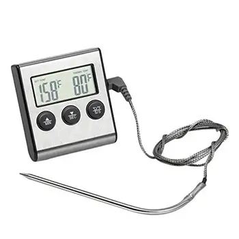 Food Thermometer Probe Thermometer Needle Thermometer Durable Oven Economic Portable Family Cooking Measuring
Food Thermometer Probe Thermometer Needle Thermometer Durable Oven Economic Portable Family Cooking Measuring