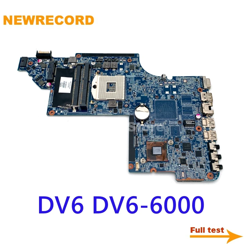 NEWRECORD 641485-001 для ноутбука HP Pavilion DV6 DV6-6000 Материнская плата HM65 DDR3 гнездо PGA989