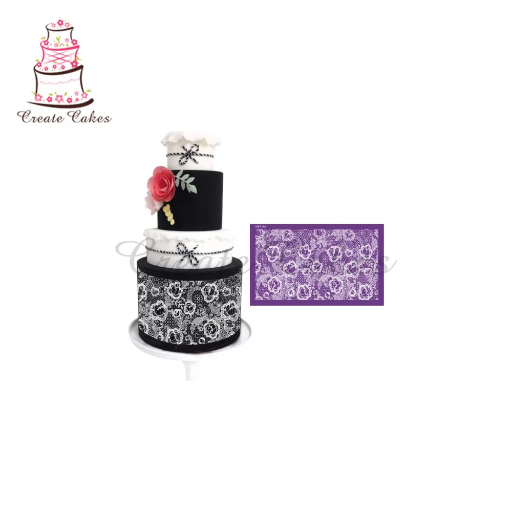 Roses Cake Stencil Lace Mesh Stencils For Wedding Cake Border Stencils Fondant Mould Cake Decorating Tool Cake Mold
Roses Cake Stencil Lace Mesh Stencils For Wedding Cake Border Stencils Fondant Mould Cake Decorating Tool Cake Mold