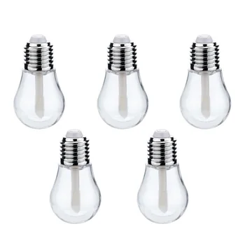 1 Pieces Cute Light Bulb Shape Empty Lip Gloss Tube Clear Mini Refillable Lip Balm Bottles With Rubber Inserts Make up Tools
1 Pieces Cute Light Bulb Shape Empty Lip Gloss Tube Clear Mini Refillable Lip Balm Bottles With Rubber Inserts Make up Tools