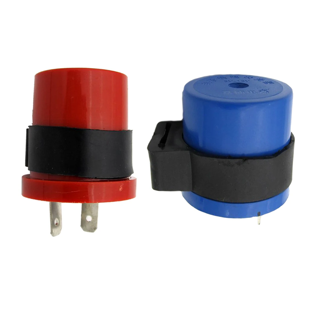 2Pin 6-12v Indicator Flasher Buzzer Relay Motorcycle Blinker Electronic 2Pin 6-12v Indicator Flasher Buzzer Relay Motorcycle Blinker Electronic